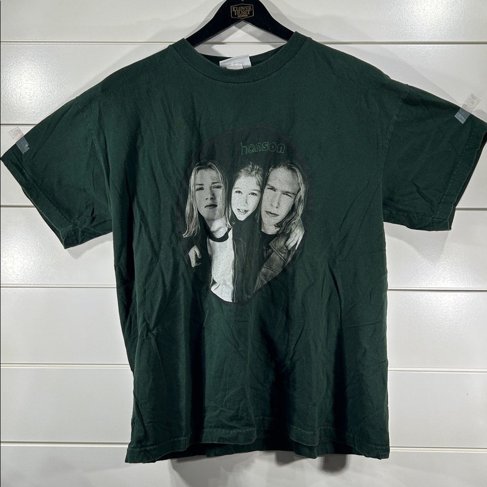 Hanson Band Symbol tee t-shirt L vintage